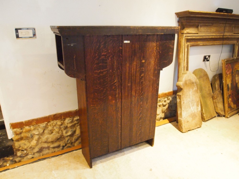 Bookcase rare Liberty & Co Arts & Crafts Oak c1904 View IX
