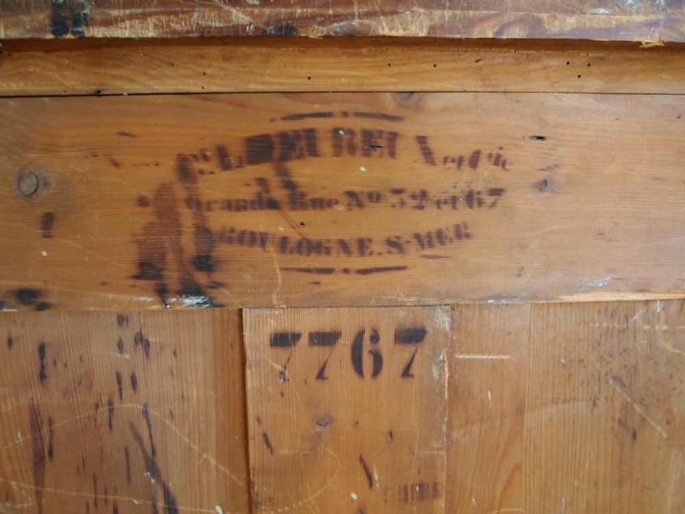 Chest of drawers rare French Apple wood Boulogne c1840 View II