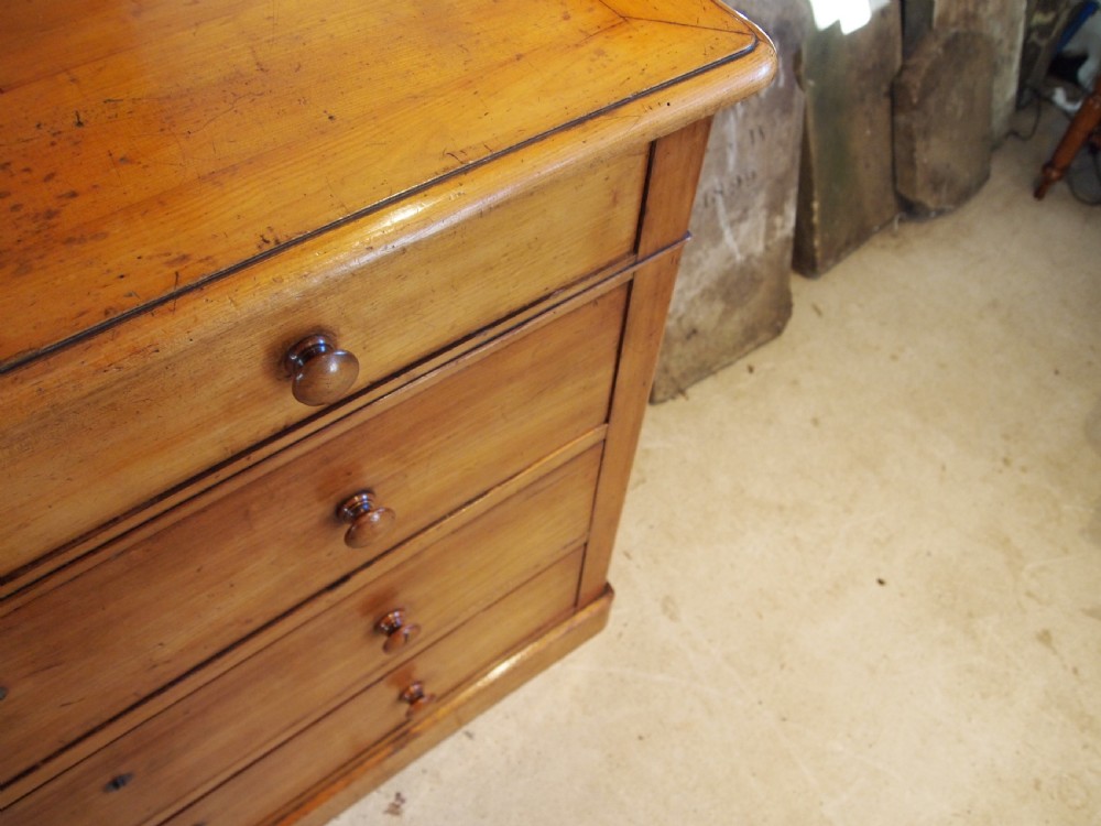 Chest of drawers rare French Apple wood Boulogne c1840 View X