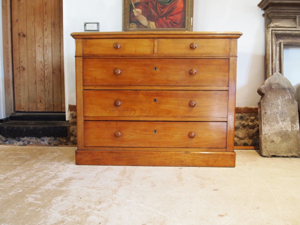 Chest of drawers rare French Apple wood Boulogne c1840 View XIII