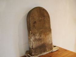 YORK STONE HEADSTONE GRAVESTONE DATED 1918