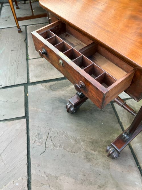 WILLIAM IV SIDE TABLE - ADDITIONAL PHOTO 1