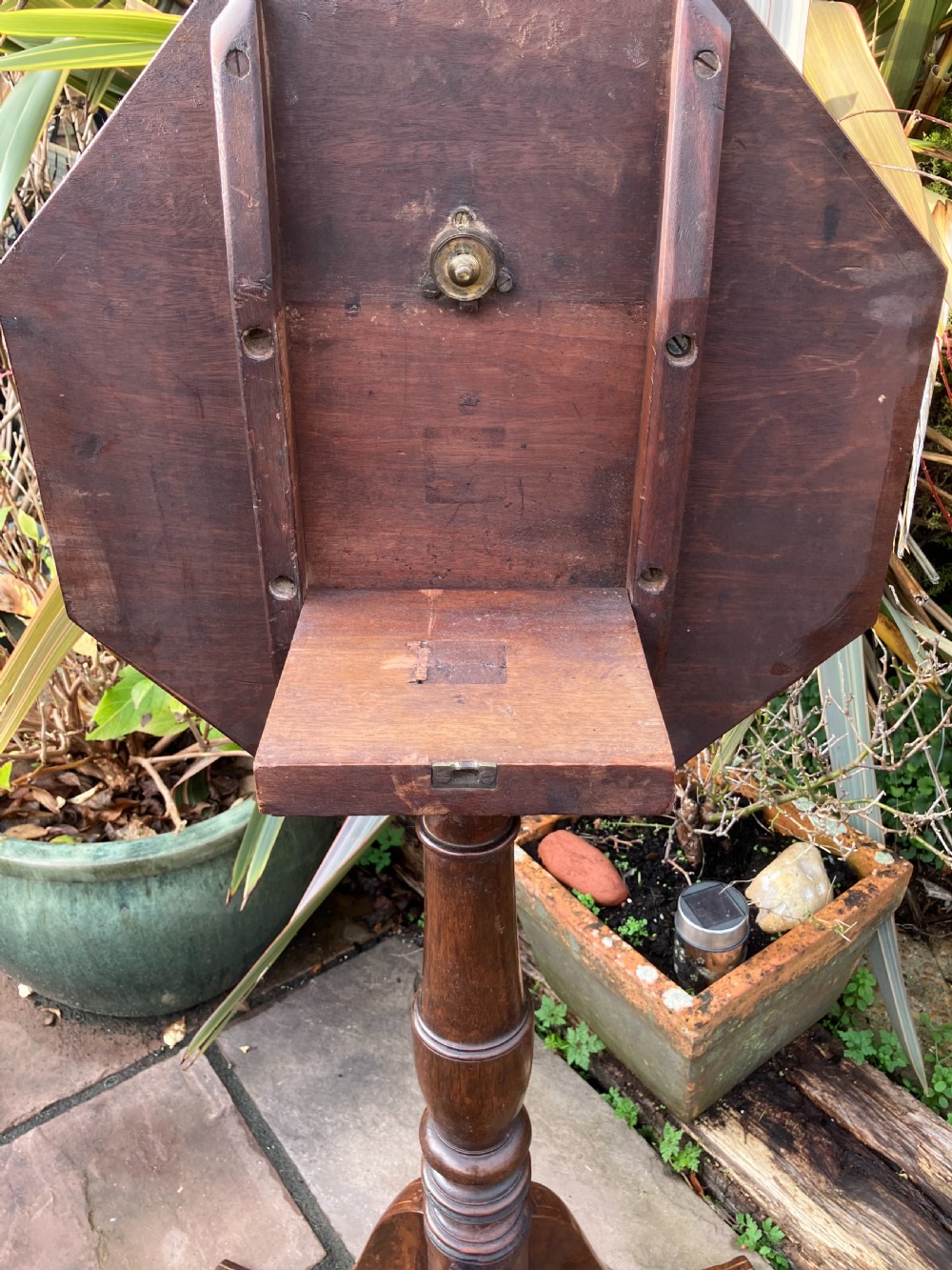 Victorian Mahogany Octagonal Side Table View III