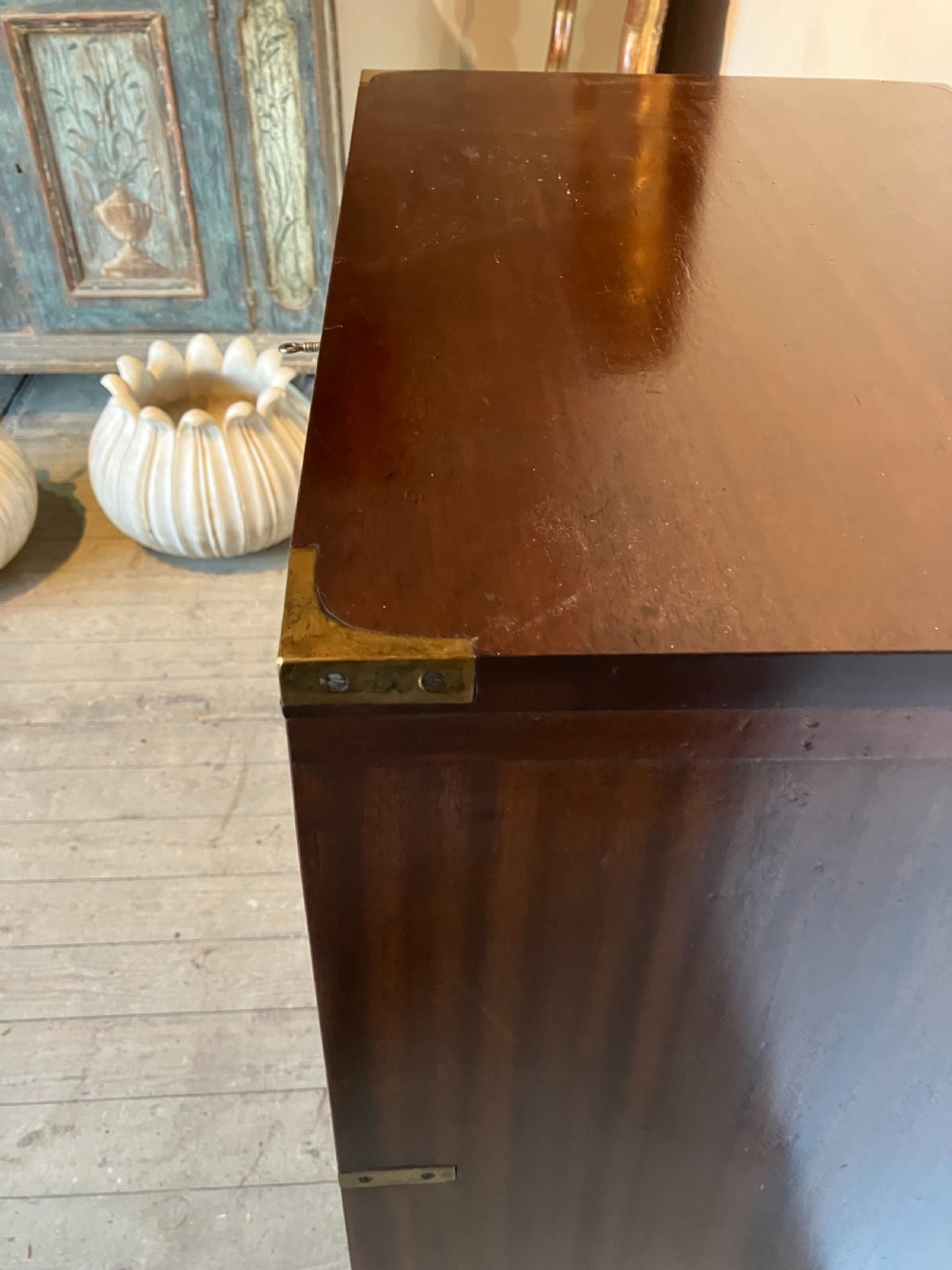 Victorian Military 3 Drawer Chest View III