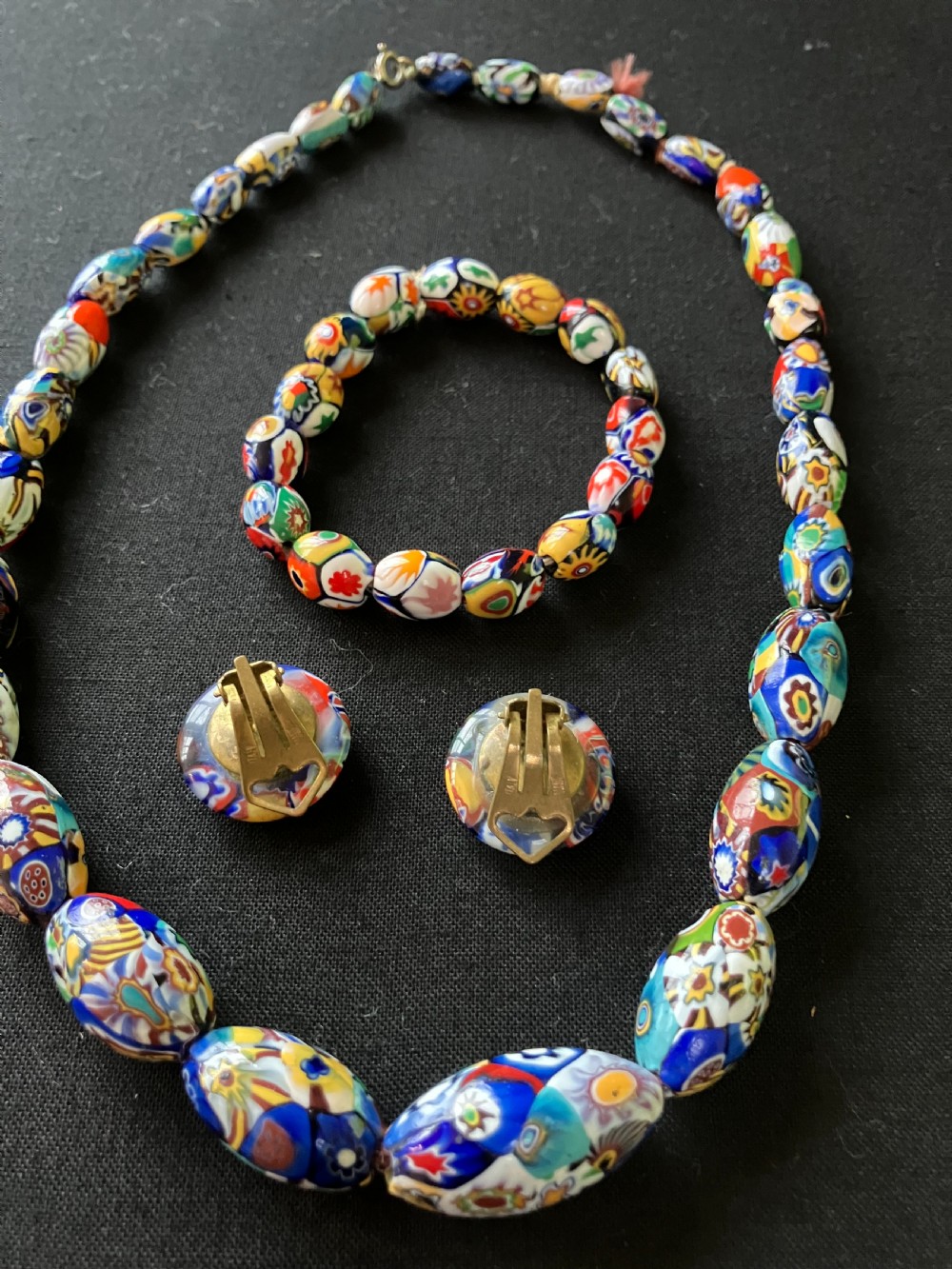Millefiori Venetian Murano set View II
