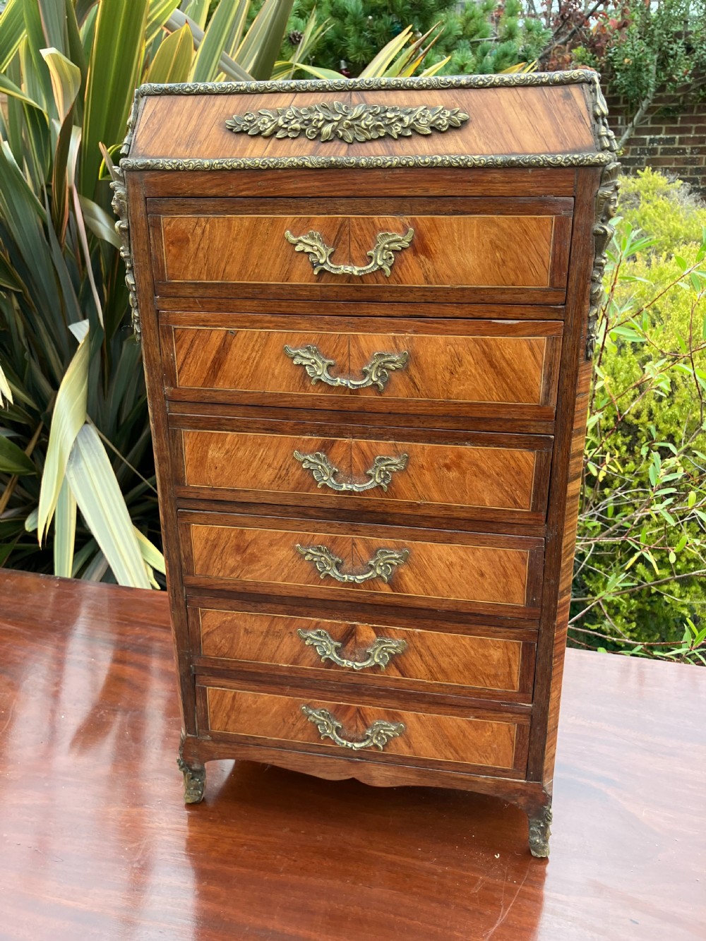Antique French Miniature Chest