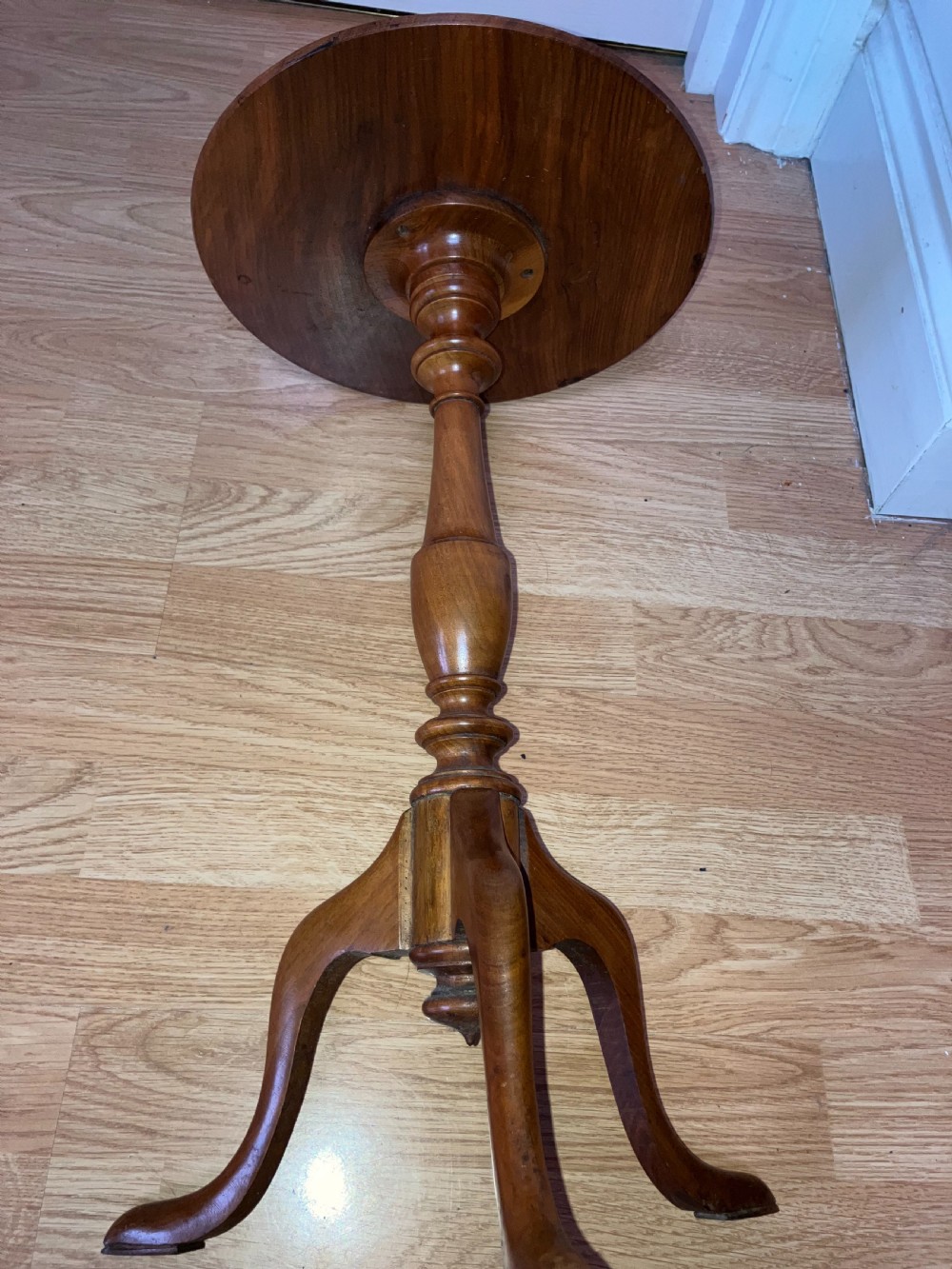 Victorian English Walnut Side Table View VI