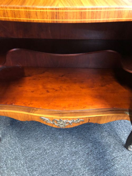 INLAID MARQUETRY FRENCH STYLE COCKTAIL CABINET - ADDITIONAL PHOTO 8