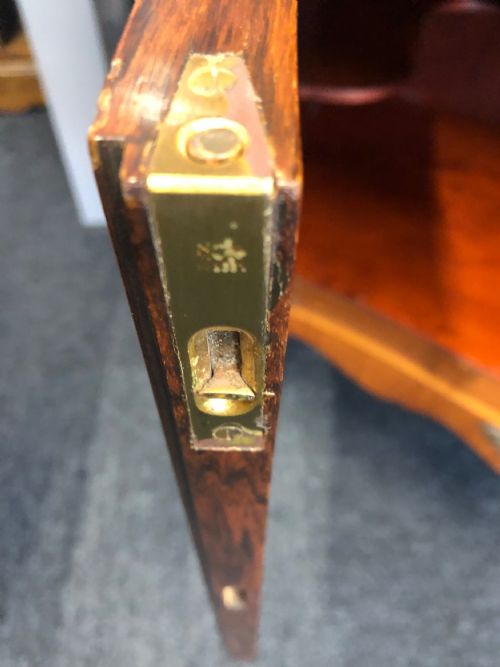 INLAID MARQUETRY FRENCH STYLE COCKTAIL CABINET - ADDITIONAL PHOTO 9