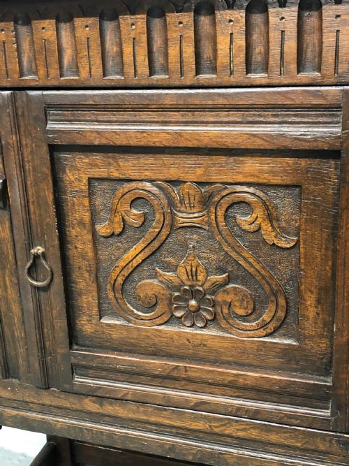 OAK SIDE CABINET - ADDITIONAL PHOTO 2
