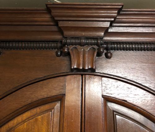 MAHOGANY GEORGIAN CORNER CABINET - ADDITIONAL PHOTO 6