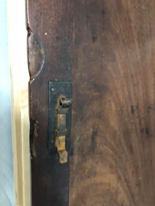 MAHOGANY GEORGIAN CORNER CABINET - ADDITIONAL PHOTO 5
