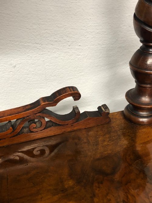 BURR WALNUT WHATNOT - ADDITIONAL PHOTO 3