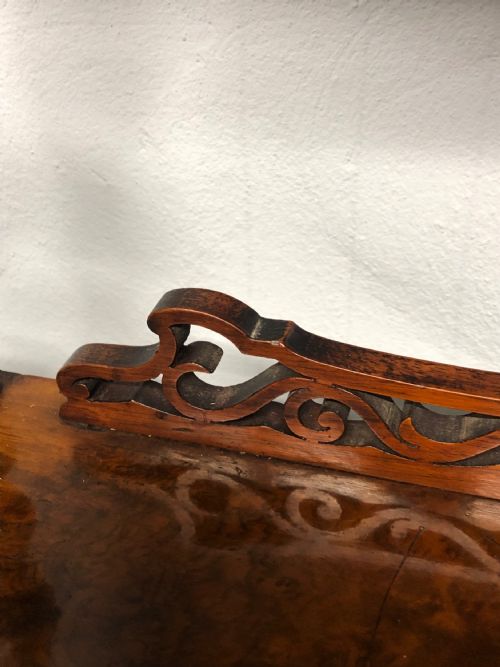 BURR WALNUT WHATNOT - ADDITIONAL PHOTO 4