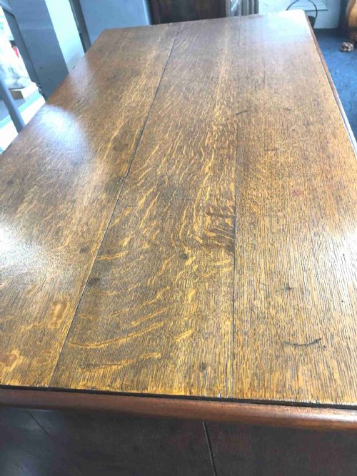 VICTORIAN OAK CHEST OF DRAWERS - ADDITIONAL PHOTO 5