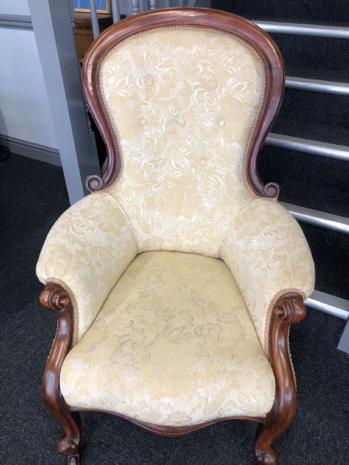 victorian nursing chair - CATEGORY: ANTIQUE CHAIRS - DATED VICTORIAN