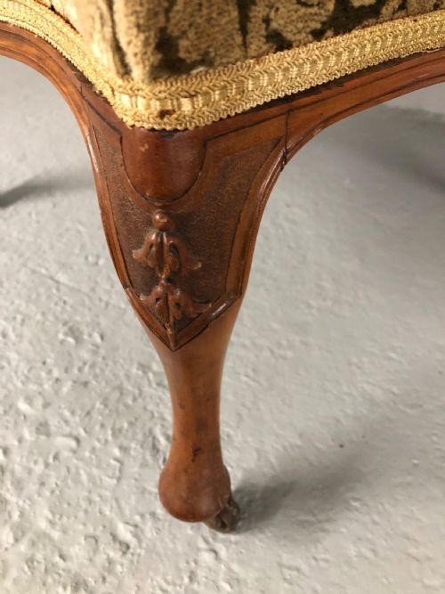 SATIN WOOD BEDROOM CHAIR - ADDITIONAL PHOTO 4