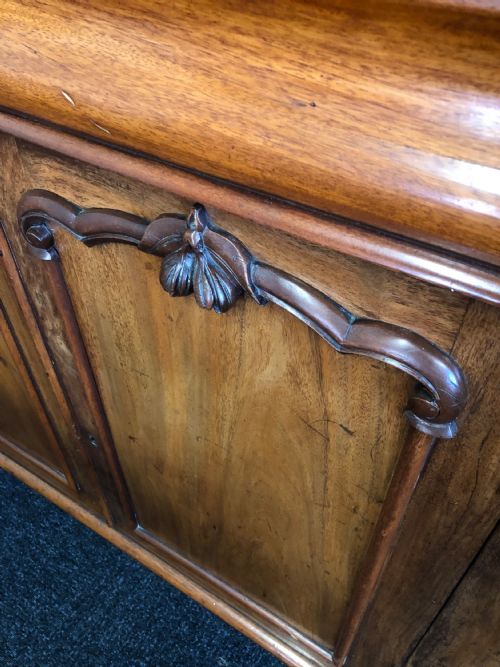 VICTORIAN MAHOGANY GLAZED BOOKCASE - ADDITIONAL PHOTO 6