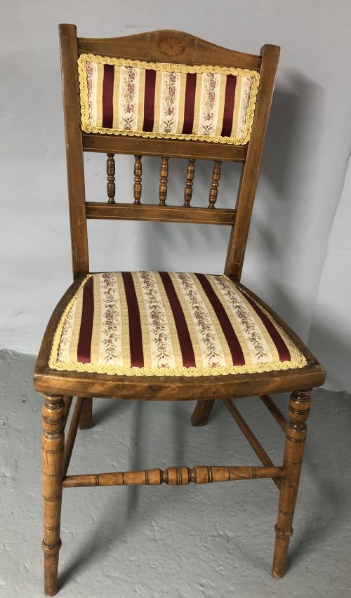 EDWARDIAN 5PC PARLOUR SUITE - ADDITIONAL PHOTO 1