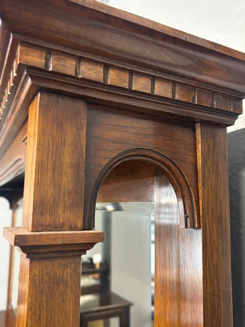 LIGHT OAK MIRROR BACK SIDEBOARD - ADDITIONAL PHOTO 8