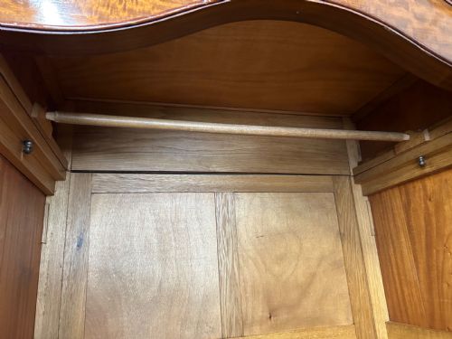 MAHOGANY FRENCH ARMOIRE - ADDITIONAL PHOTO 4