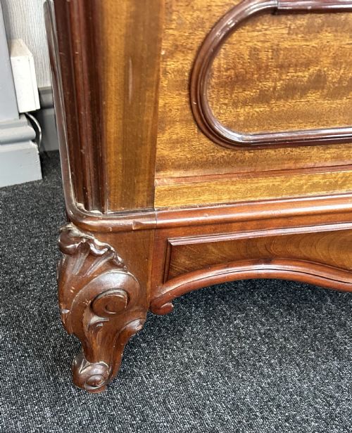 MAHOGANY FRENCH ARMOIRE - ADDITIONAL PHOTO 5