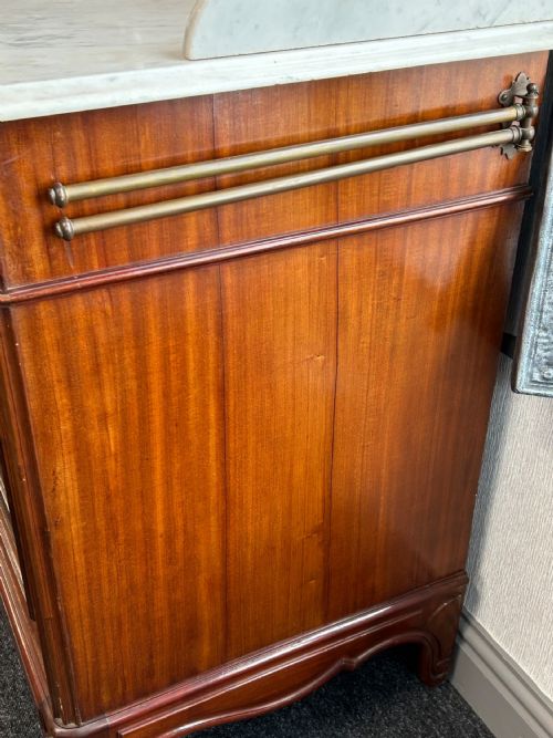 FRENCH MARBLE TOP WASHSTAND - ADDITIONAL PHOTO 4