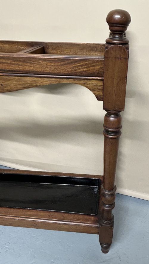 MAHOGANY STICKUMBRELLA STAND - ADDITIONAL PHOTO 2
