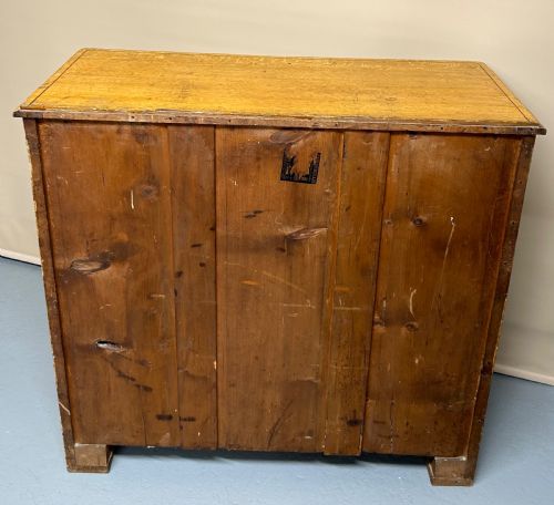 PINE SCUMBLED CHEST OF DRAWERS - ADDITIONAL PHOTO 5