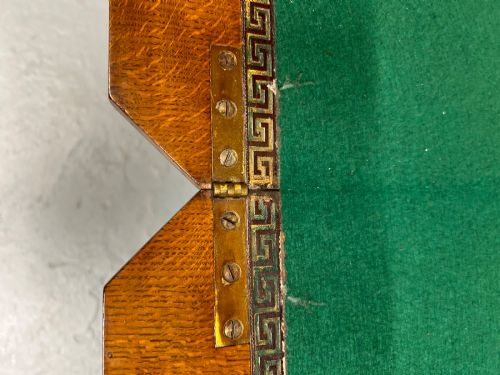 OAK GAMES TABLE IN THE STYLE OF CHARLES BEVAN - ADDITIONAL PHOTO 4