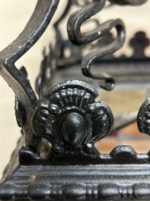 VICTORIAN STAINED GLASS HALL LANTERN - ADDITIONAL PHOTO 6