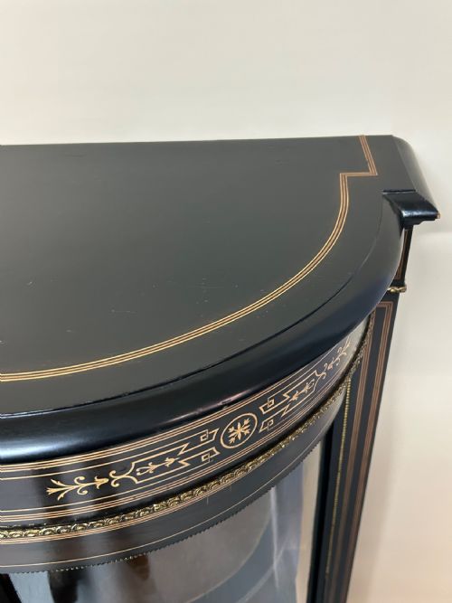 VICTORIAN EBONISED CREDENZA - ADDITIONAL PHOTO 5