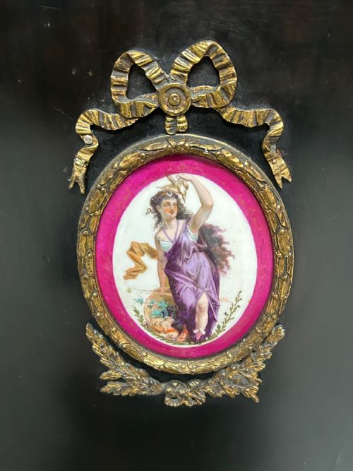 VICTORIAN EBONISED CREDENZA - ADDITIONAL PHOTO 6
