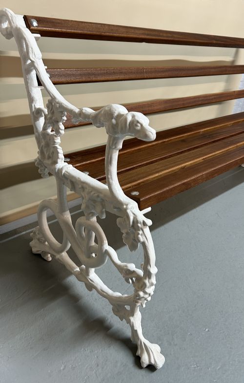 COALBROOKDALE DOG AND SERPENT BENCH - ADDITIONAL PHOTO 2