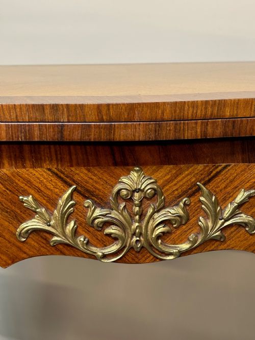 LOUIS XV STYLE FRENCH GAMES TABLE - ADDITIONAL PHOTO 9
