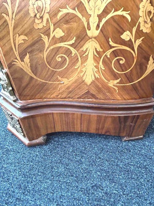 MARQUETRY INLAID 8 DRAWER CHEST - ADDITIONAL PHOTO 4