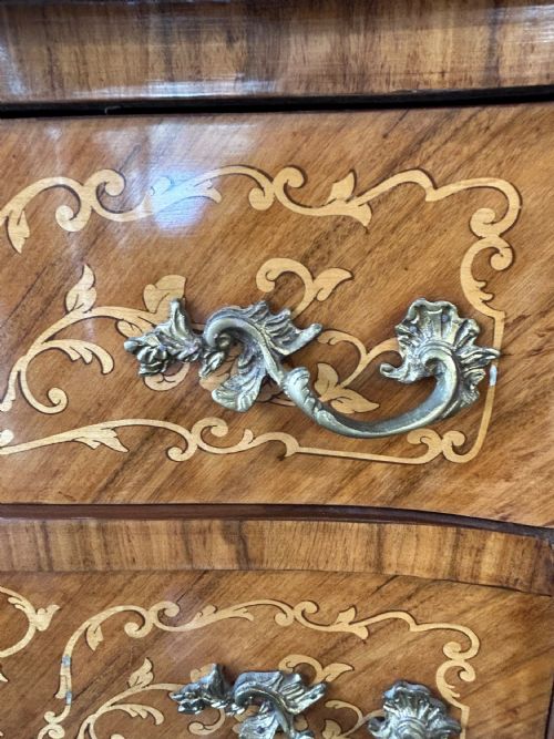 MARQUETRY INLAID 8 DRAWER CHEST - ADDITIONAL PHOTO 6