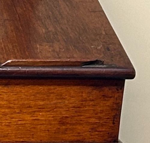 VICTORIAN MAHOGANY CLERKS DESK - ADDITIONAL PHOTO 6