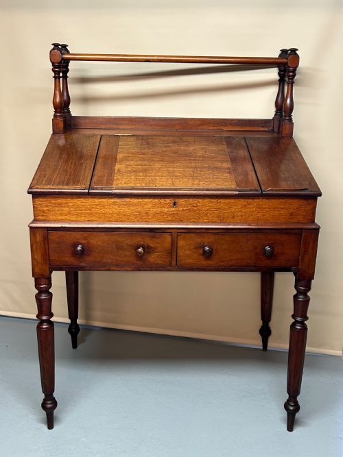 victorian mahogany clerks desk - CATEGORY: ANTIQUE DESKS - DATED VICTORIAN