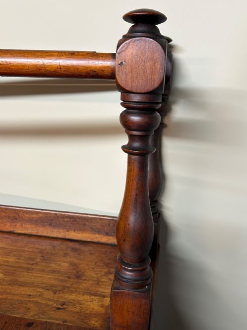 VICTORIAN MAHOGANY CLERKS DESK - ADDITIONAL PHOTO 2