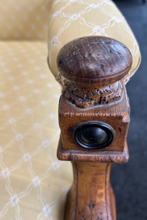 LADIES AND GENTLEMENS POLLARD OAK CHAIRS - ADDITIONAL PHOTO 10