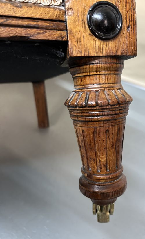 LADIES AND GENTLEMENS POLLARD OAK CHAIRS - ADDITIONAL PHOTO 11
