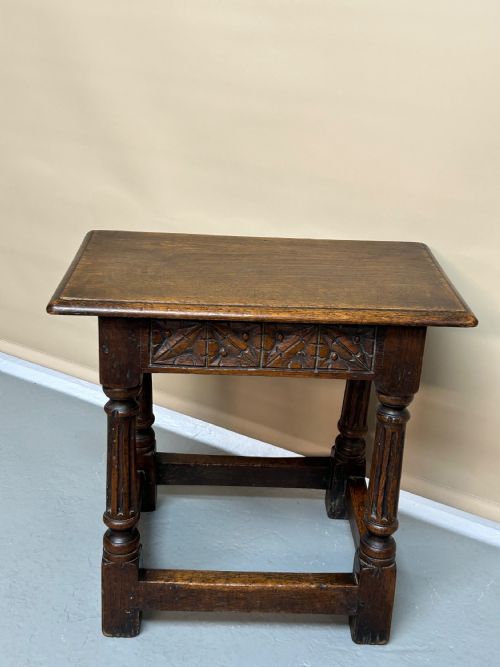OAK JOINT STOOL - ADDITIONAL PHOTO 2