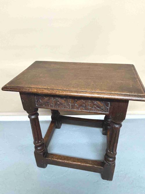 OAK JOINT STOOL - ADDITIONAL PHOTO 4
