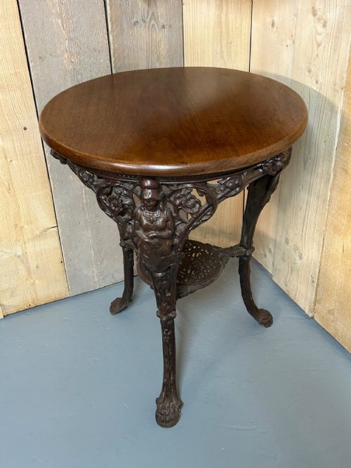britannia pub table - CATEGORY: ANTIQUE TABLES - DATED VICTORIAN