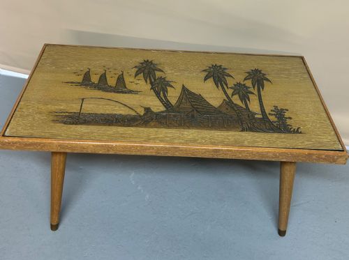 ORIENTAL COFFEE TABLE AND MATCHING ITEMS - ADDITIONAL PHOTO 1