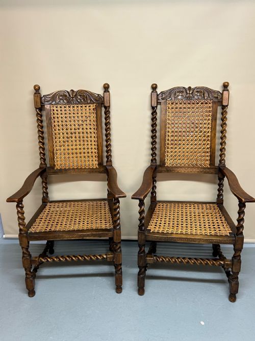 SET OF 6 BERGERE BACK AND SEAT DINING CHAIRS - ADDITIONAL PHOTO 1