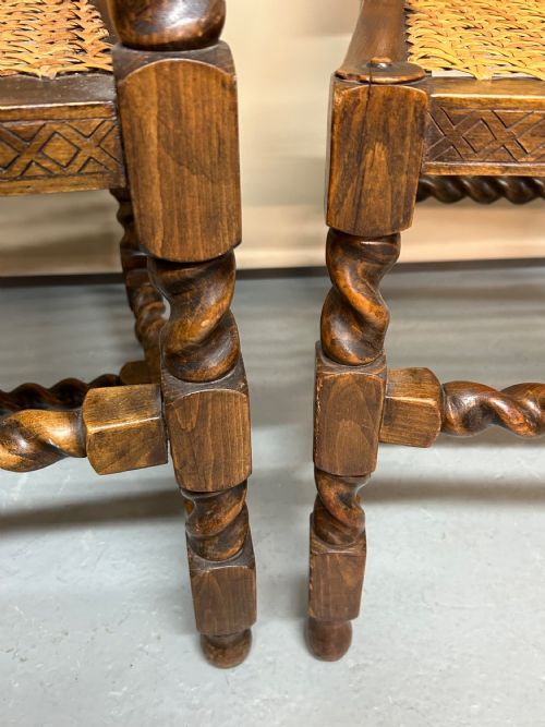 SET OF 6 BERGERE BACK AND SEAT DINING CHAIRS - ADDITIONAL PHOTO 7