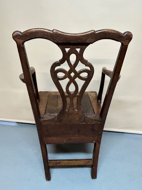 WELSH OAK BIBLE CHAIR - ADDITIONAL PHOTO 3