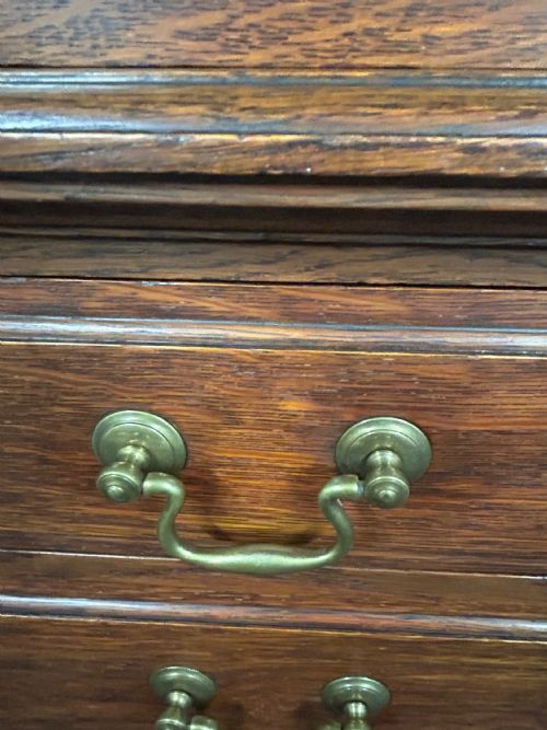 SHAPLAND AND PETTER OAK ARTS AND CRAFTS BOOKCASE - ADDITIONAL PHOTO 5
